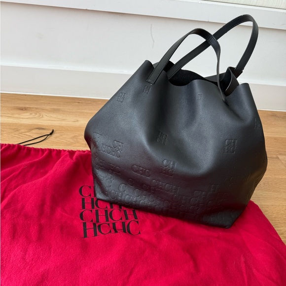 Authentic Carolina Herrera Medium Matryoshka Handbag. Black. Great condition! - Picture 2 of 11